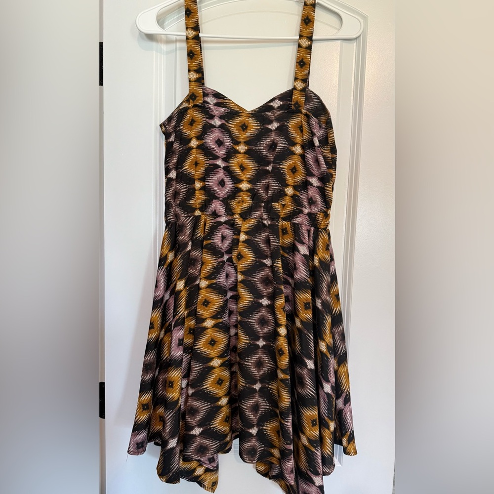 Bar III Multicolor Patterned Dress